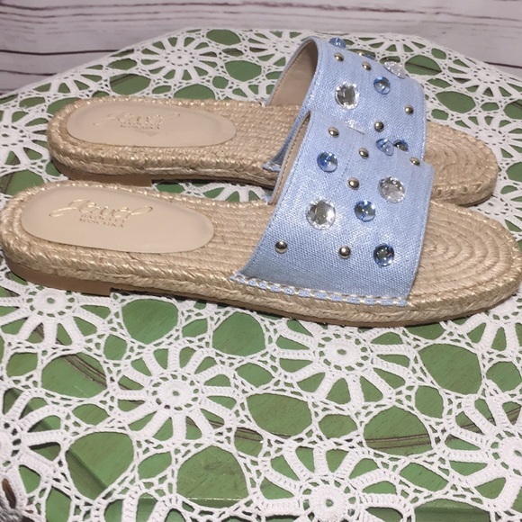 NWOB Badgley Mischka Embellished Sandals - Picture 5 of 9